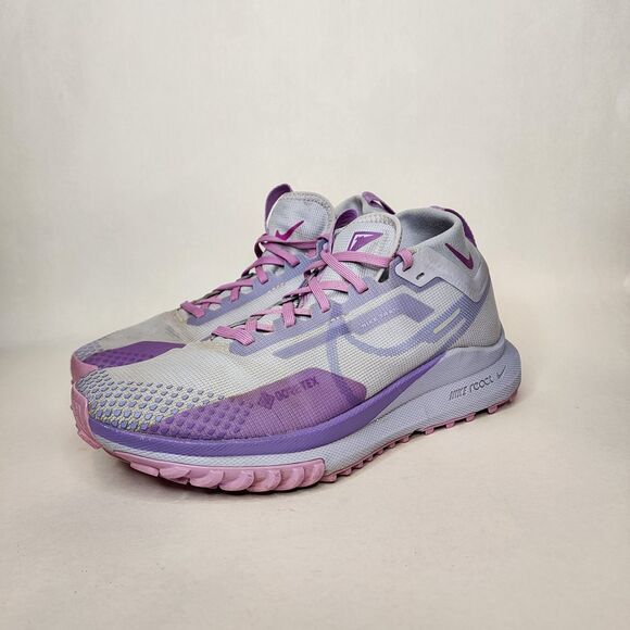 Nike Pegasus Trail 4 Shoes Gore-Tex Purple Trail Running Athletic Womens Size 9 - Picture 4 of 15
